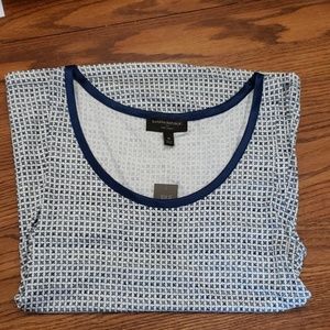 Pattern navy tank